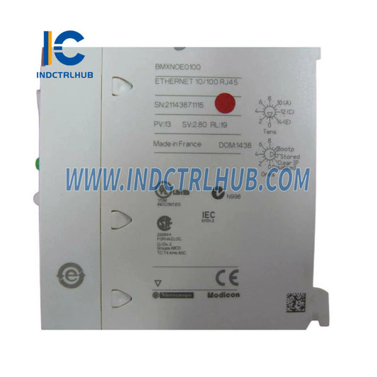 وحدة الشبكة Ethernet TCP/IP من شنايدر BMXNOE0110