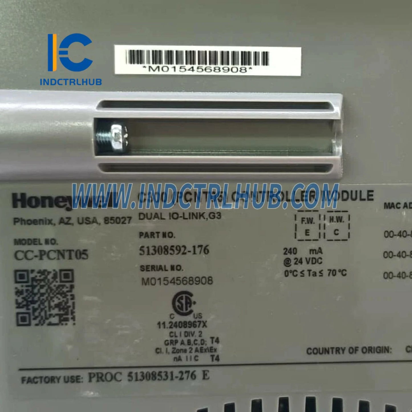 Honeywell CC-PCNT05 Central Processing Unit