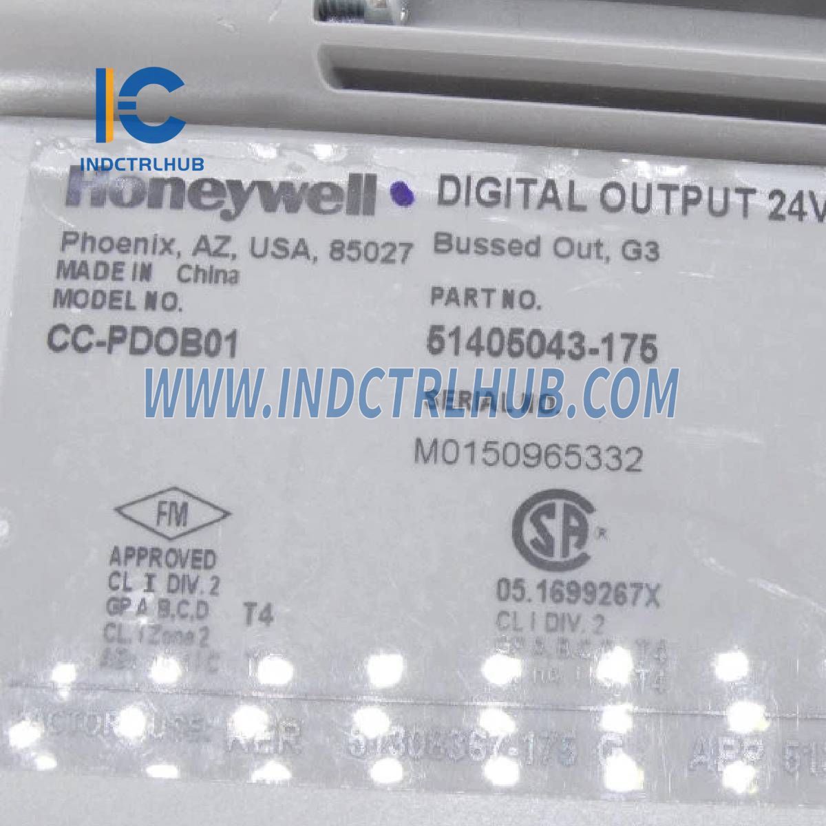 Honeywell CC-PDOB01 Digital Output Field Isolated Bussed Output