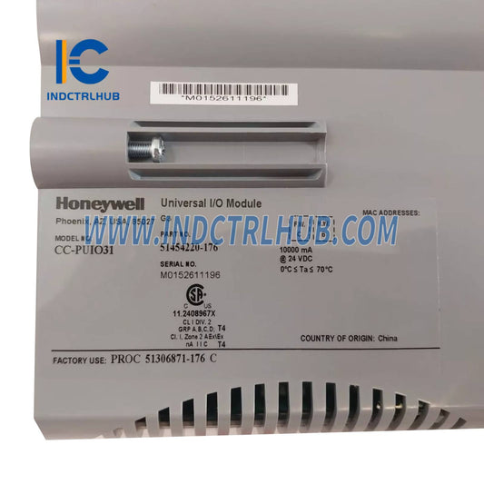 Honeywell CC-PUIO31 51454220-176 Universal Input Output Module