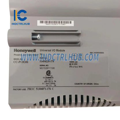 وحدة الإدخال والإخراج العالمية Honeywell CC-PUIO31 51454220-176