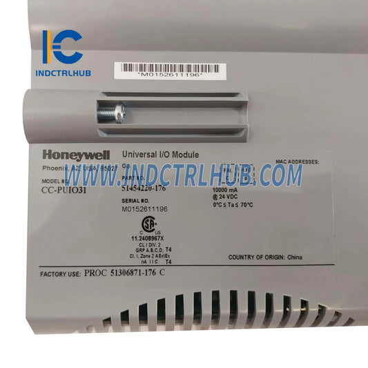 وحدة الإدخال والإخراج العالمية Honeywell CC-PUIO31 51454220-176