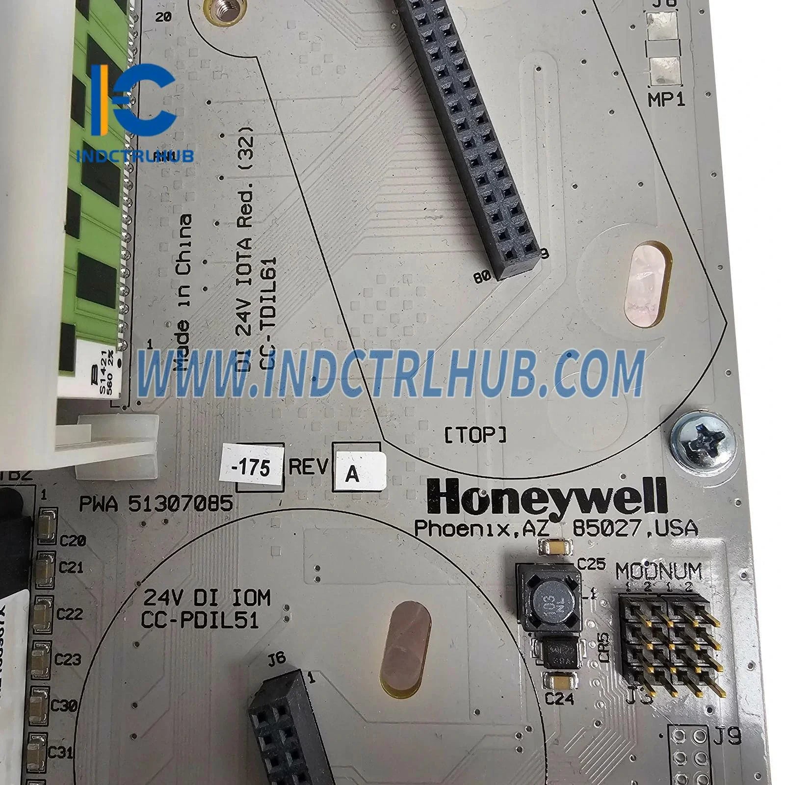 Authentic Nameplate and Serial Number for Honeywell CC TDIL61 Factory Original Label