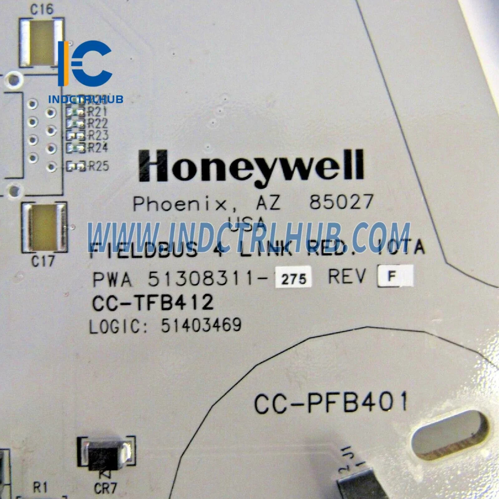 Technical Datasheet and Specifications for CC-TFB412 Honeywell Module