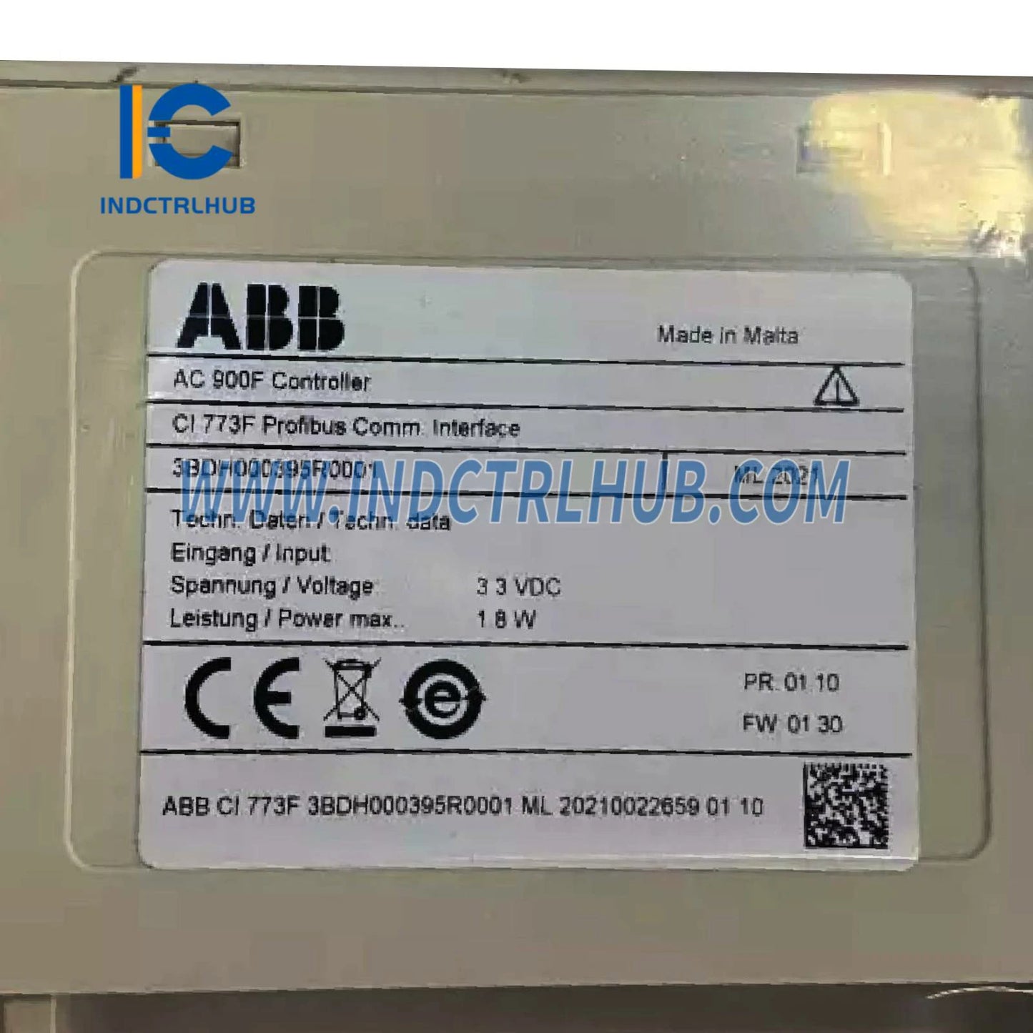 3BDH000395R0001 | ABB CI 773F PROFIBUS DP Glavni Modul
