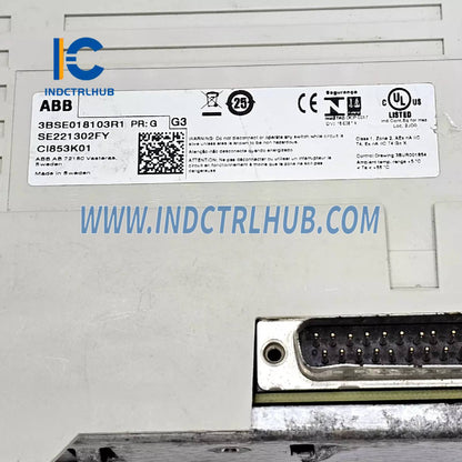 3BSE018103R1 | ABB CI853K01 Dual RS232-C Interface
