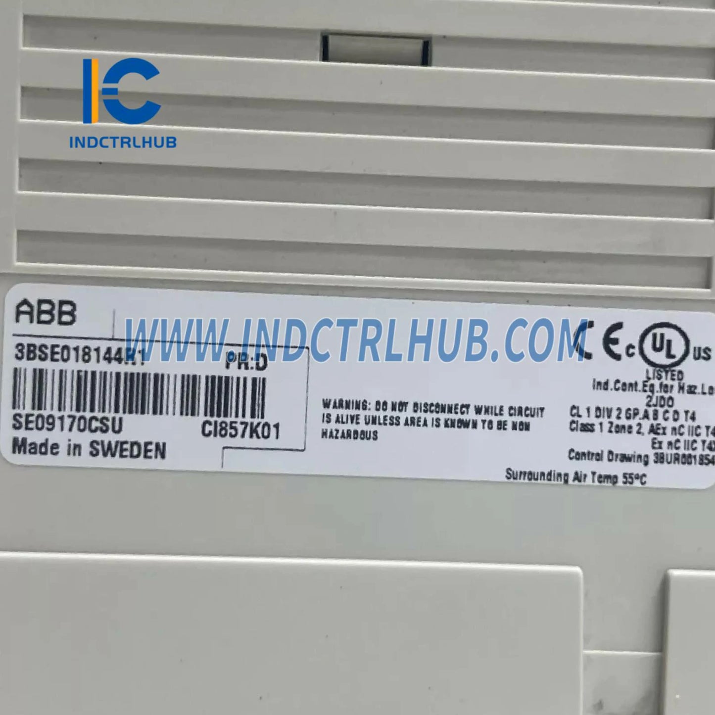 3BSE018144R1 | ABB CI857K01 INSUM Ethernet-koppelvlak