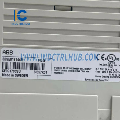 3BSE018144R1 | ABB CI857K01 INSUM Ethernet-koppelvlak