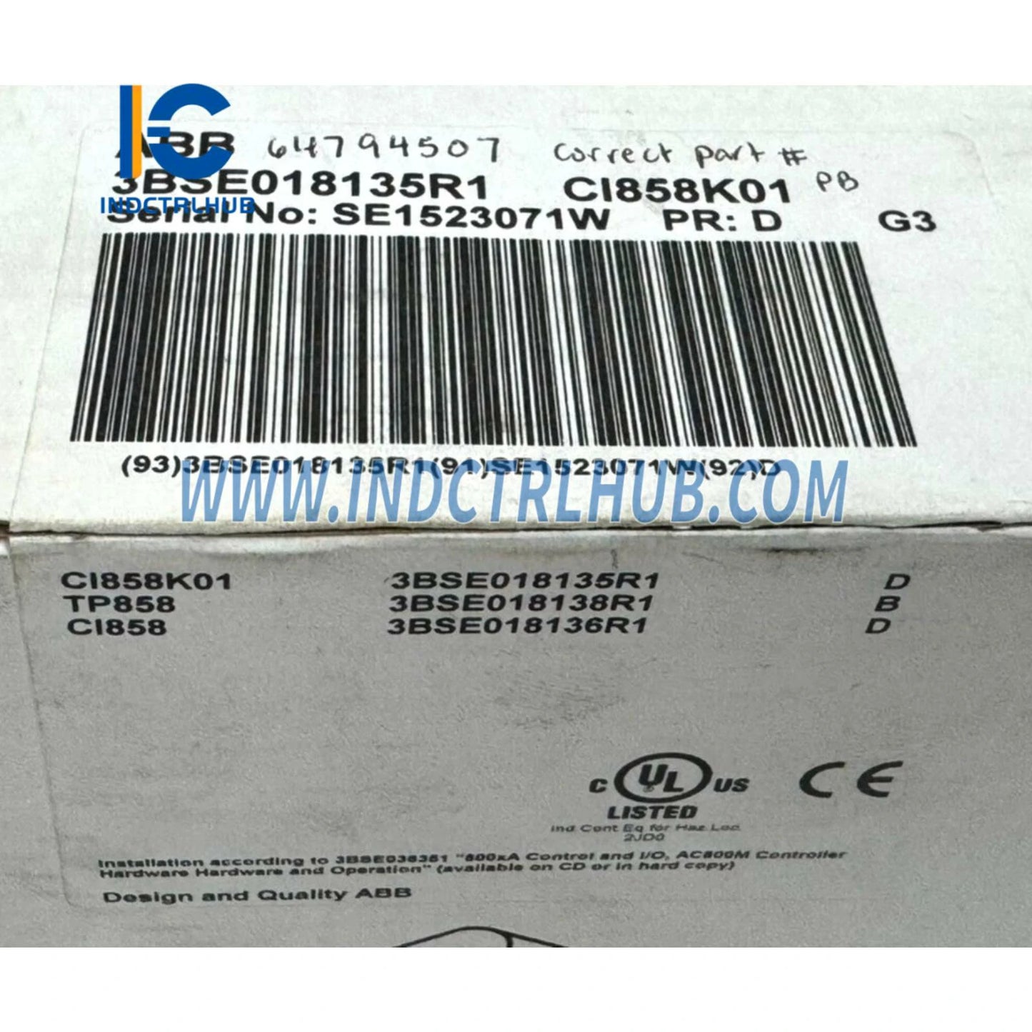 3BSE018136R1 | ABB CI858 DriveBus sučelje