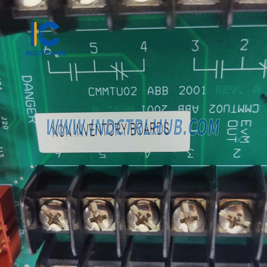 ABB CMMTU02 Termination Unit Module - In Stock Component Detail & Interface