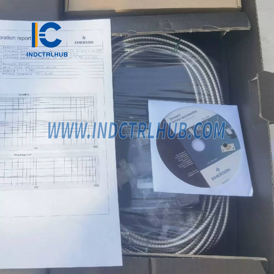 Emerson EPRO ‎‎CON021/916-160+PR6426/010-000 Eddy Current Signal Converter with Sensor