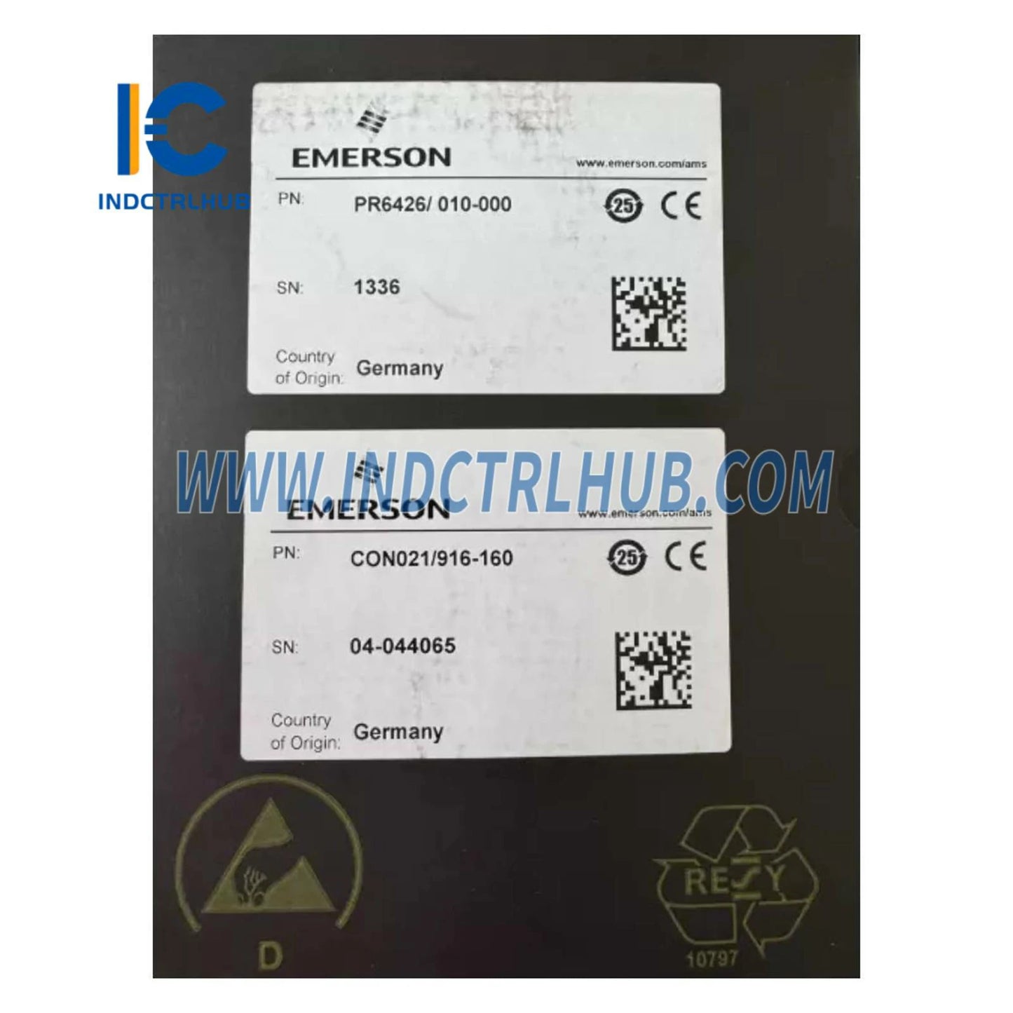 Emerson EPRO CON021/916-160 + PR6426/010-000 Eddy Current Converter