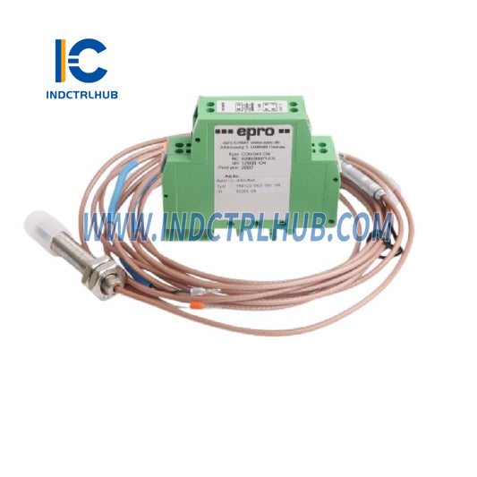 Emerson EPRO CON041+PR6424/006-131 Eddy Current Signal Converter with Sensor