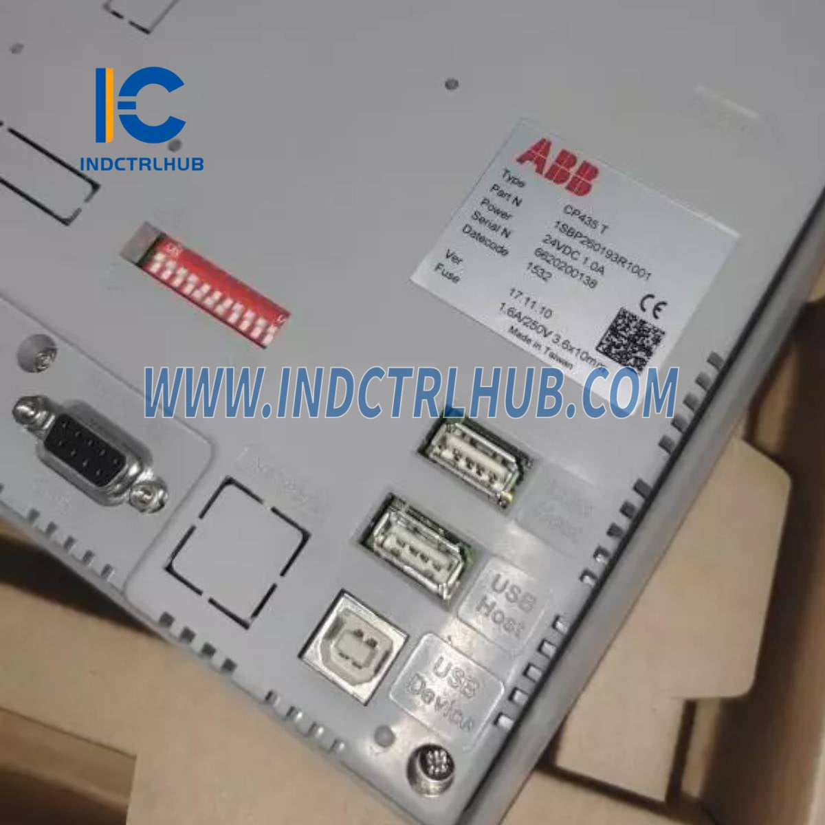 Nomor telepon 1SBP260193R1001 | Panel Kontrol ABB CP435T BP-ETH 5.7” STN Sentuh