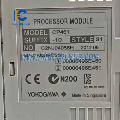 Module processeur Yokogawa CP461-10