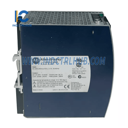Allen-Bradley 1606-XLE240EE ControlLogix Power Supply XLE 240 W