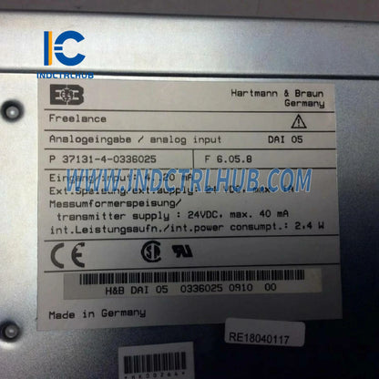 0336025 Tn. | ABB DAI 05 Input analog mulai V 3