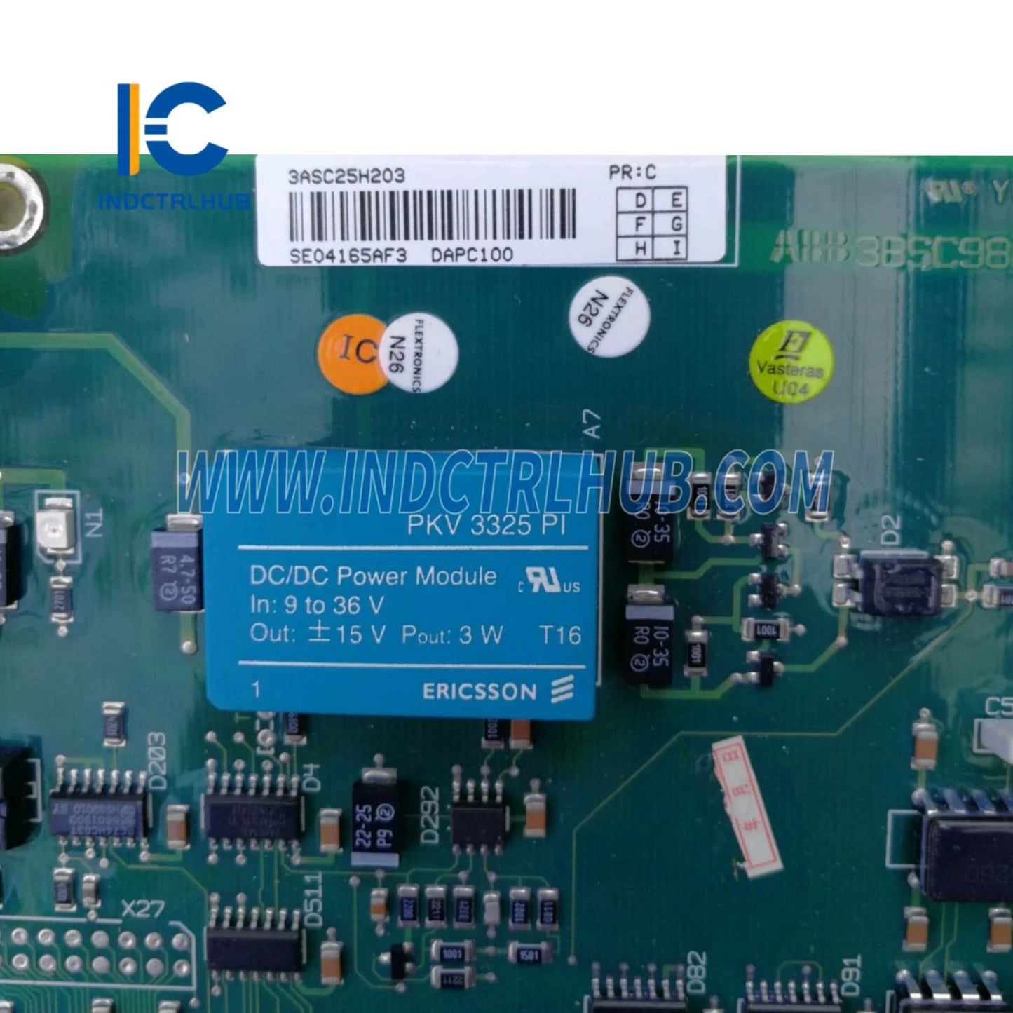 3ASC25H203 | ABB DAPC100 upravljačka ploča