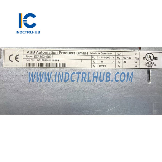 3ADT209023R0001 | ABB DCF803-0035 Alan Uyarıcı