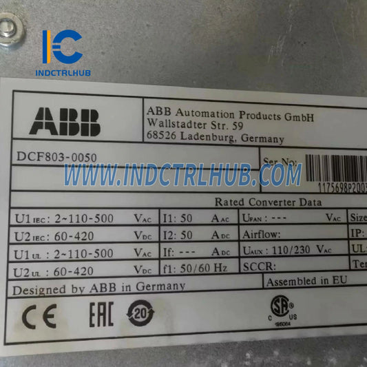 3ADT209026R0001 | ABB DCF803-0050
