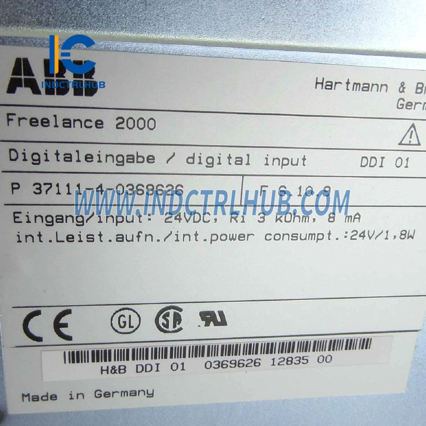 0369626MR | ABB DDI01