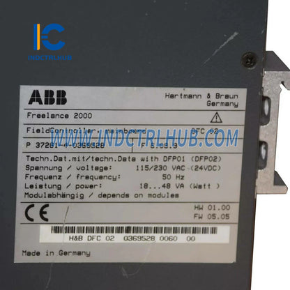 37261-4-0369528 | ABB DFC02 Hlavná doska FieldController