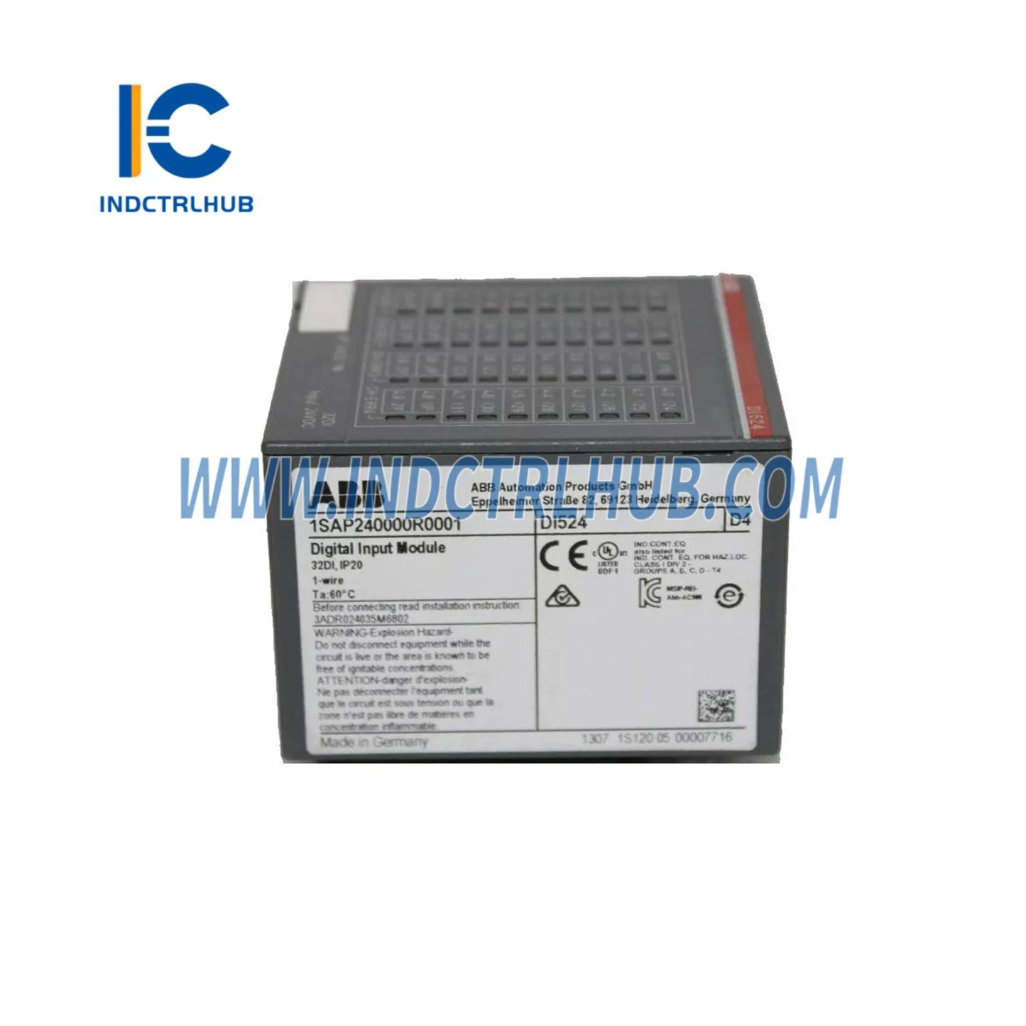 1SAP240000R0001 | وحدة الإدخال الرقمي ABB DI524