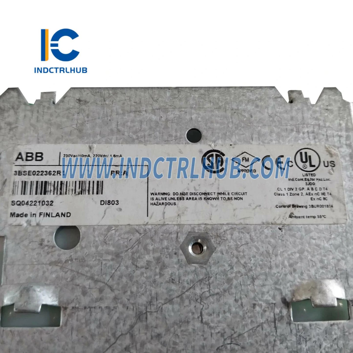 3BSE022362R1 | ABB DI803 Entrada Digital 230V 8 canales