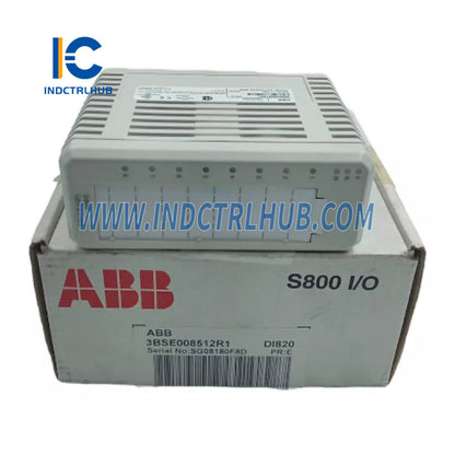 3BSE008512R1 | ABB DI820 Digital Input 120V a.c. 8 ch