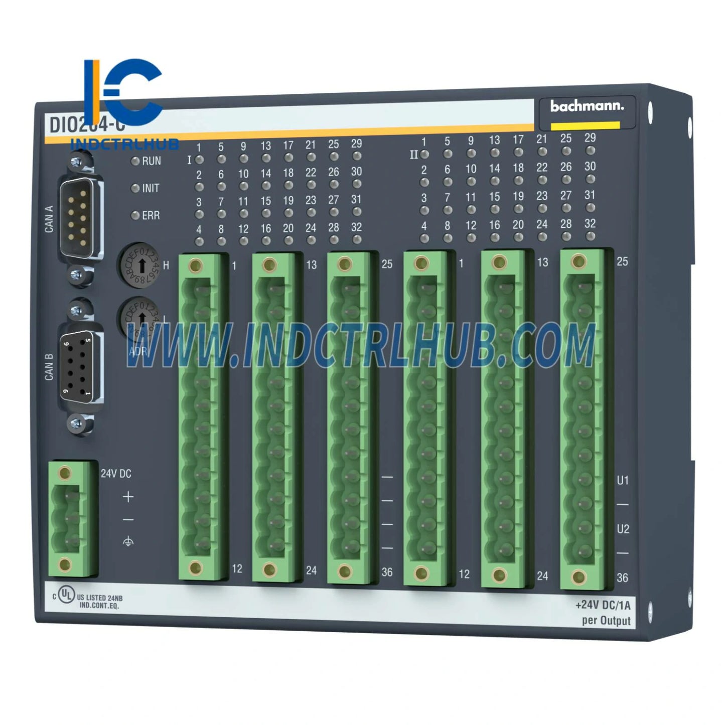 Módulo de entrada/saída digital Bachmann DIO264-C-A60