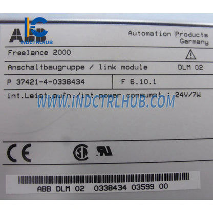 37421-4-0338434 | ABB DLM02 Байланыс Модулі