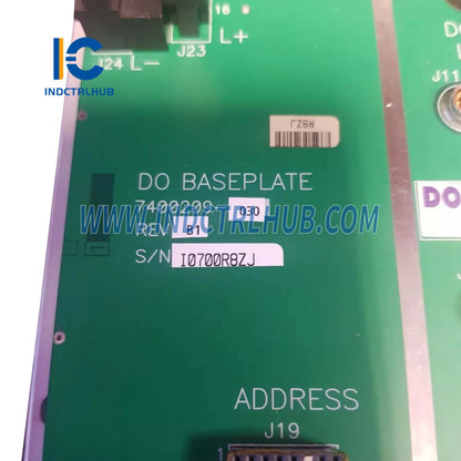 Authentic Nameplate and Serial Number for Triconex 7400209 030 Factory Original Label