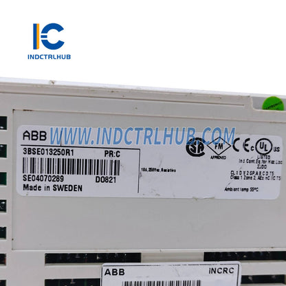 3BSE013250R1 | ABB DO821 Digital Output Relay 8 ch