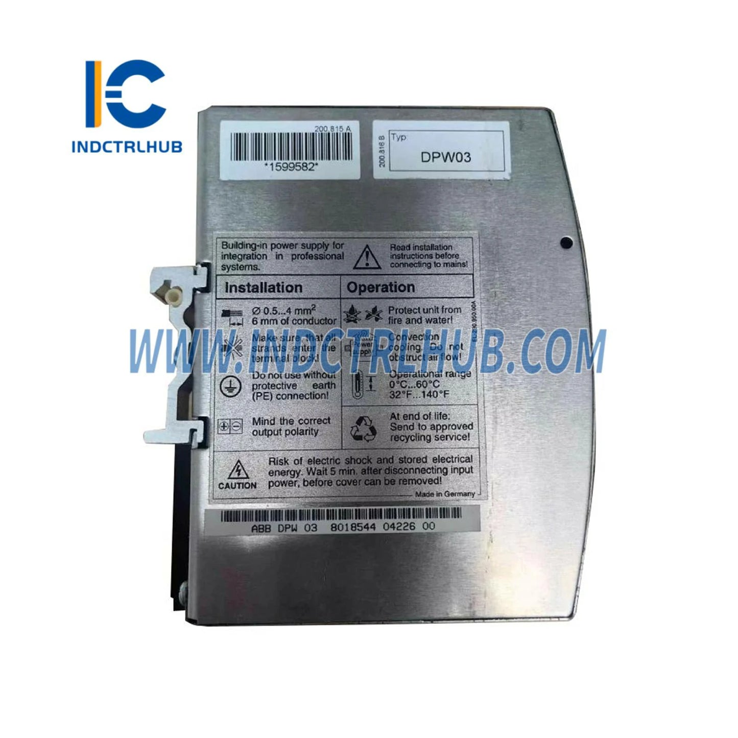 P37611-5-8018544 | ABB DPW 03 Güç Kaynağı Modülü