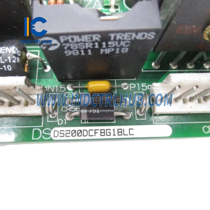 GE DS200DCFBG1BLC DC povratna kontrolna ploča