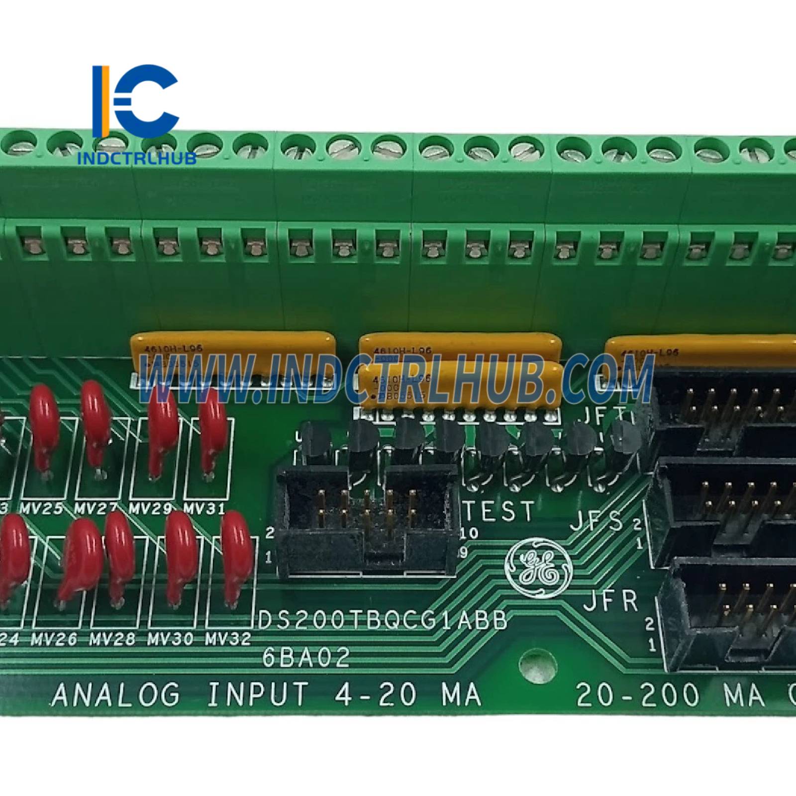 Placa de Terminación Analógica GE DS200TBQCG1ABB