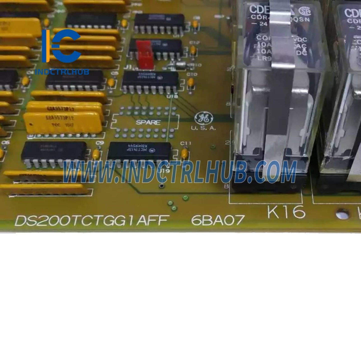 برد کنترل توربین GE DS200TCTGG1A