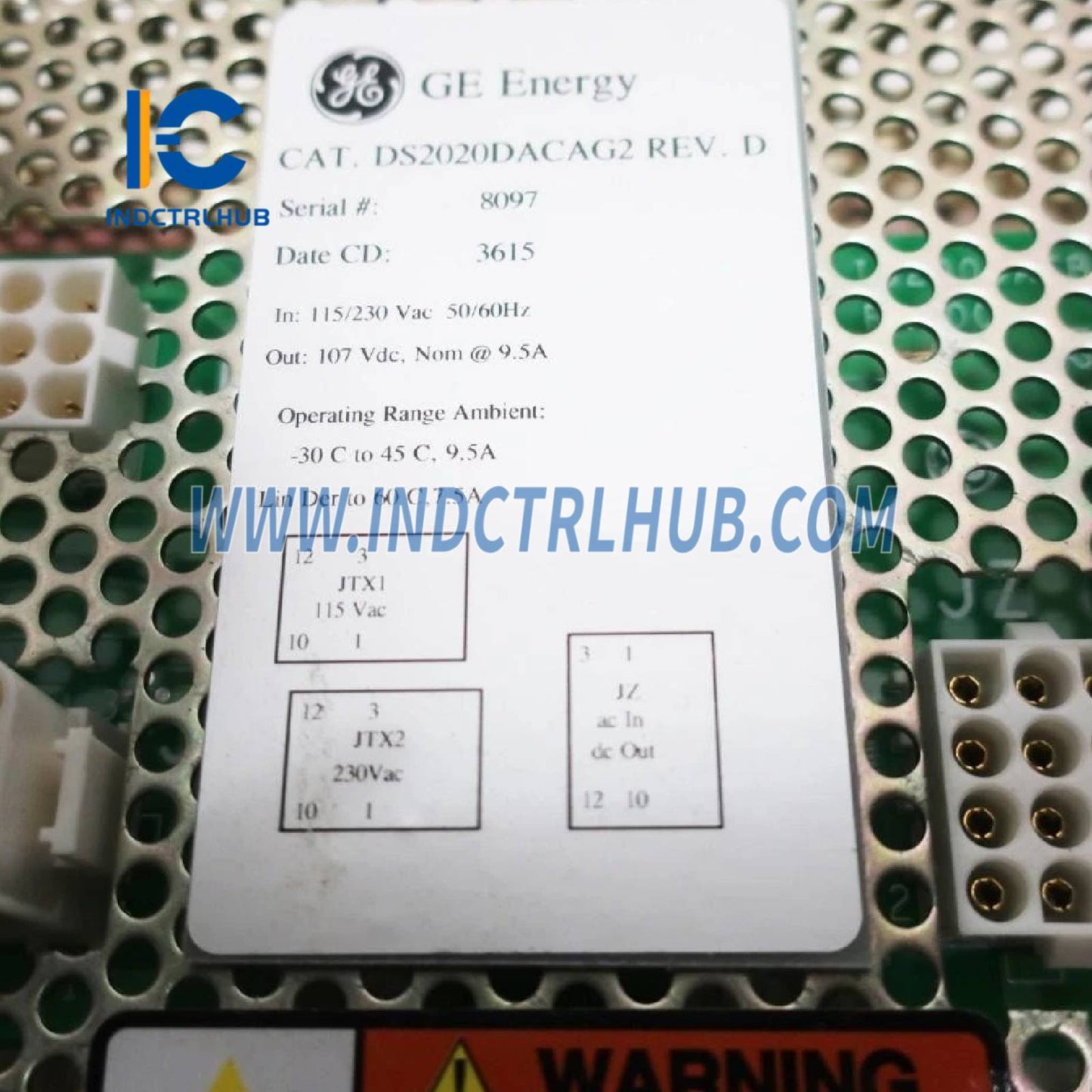 GE DS2020DACAG2 Analog Output Module