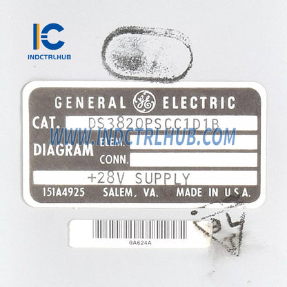 GE DS3820PSCC1D1B Power Supply Module