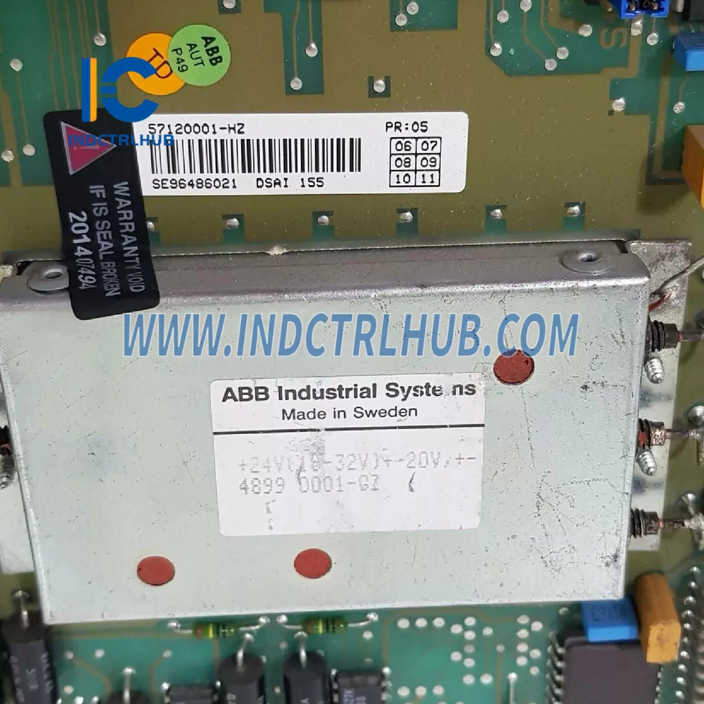 57120001-HZ | ABB DSAI155 Аналогова входна платка