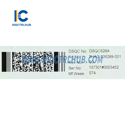 3HAC026289-001 | ABB DSQC626A Захранване
