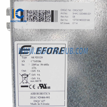 3HAC020466-001 | ABB DSQC 627 Catu Daya