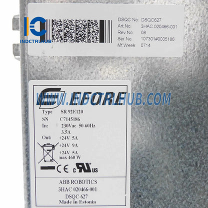 3HAC020466-001 | ABB DSQC 627 Nguồn điện