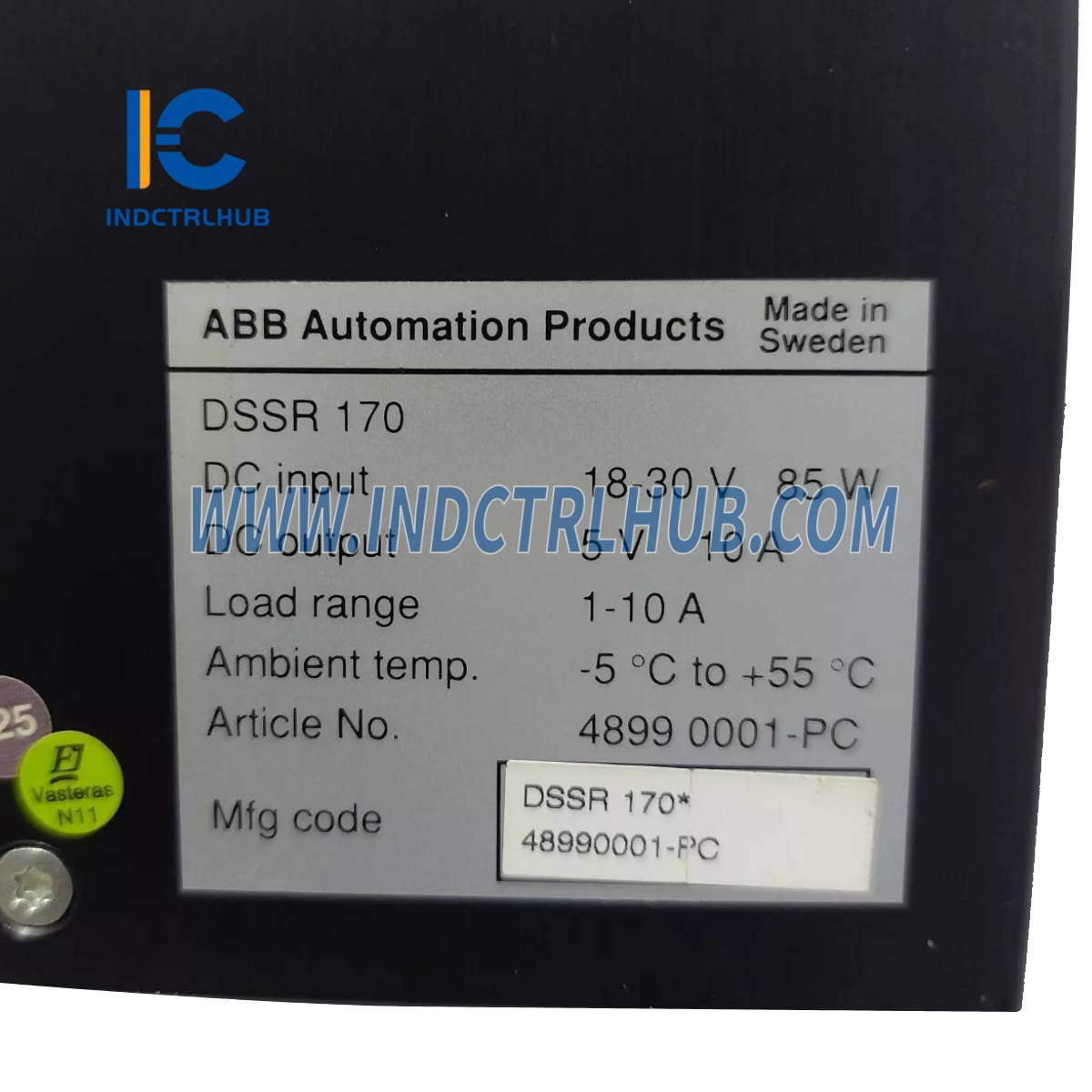 48990001-PC | ABB DSSR170  Unité d'alimentation