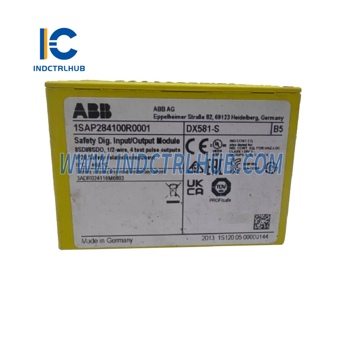 3ABD00033202 | Модуль цифрового ввода/вывода ABB DX581-S