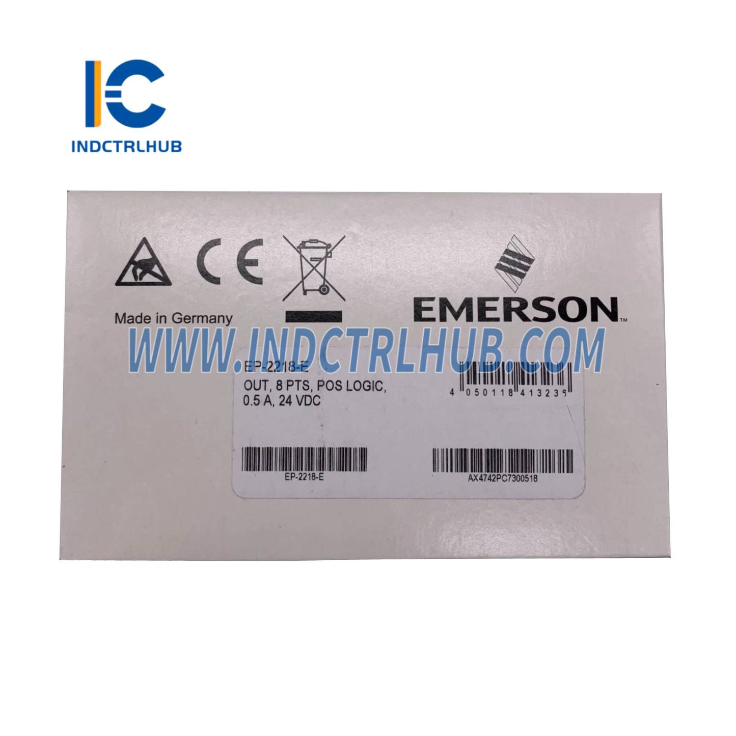 Emerson EP-2218 Digital Output, 8 Points, Positive Logic