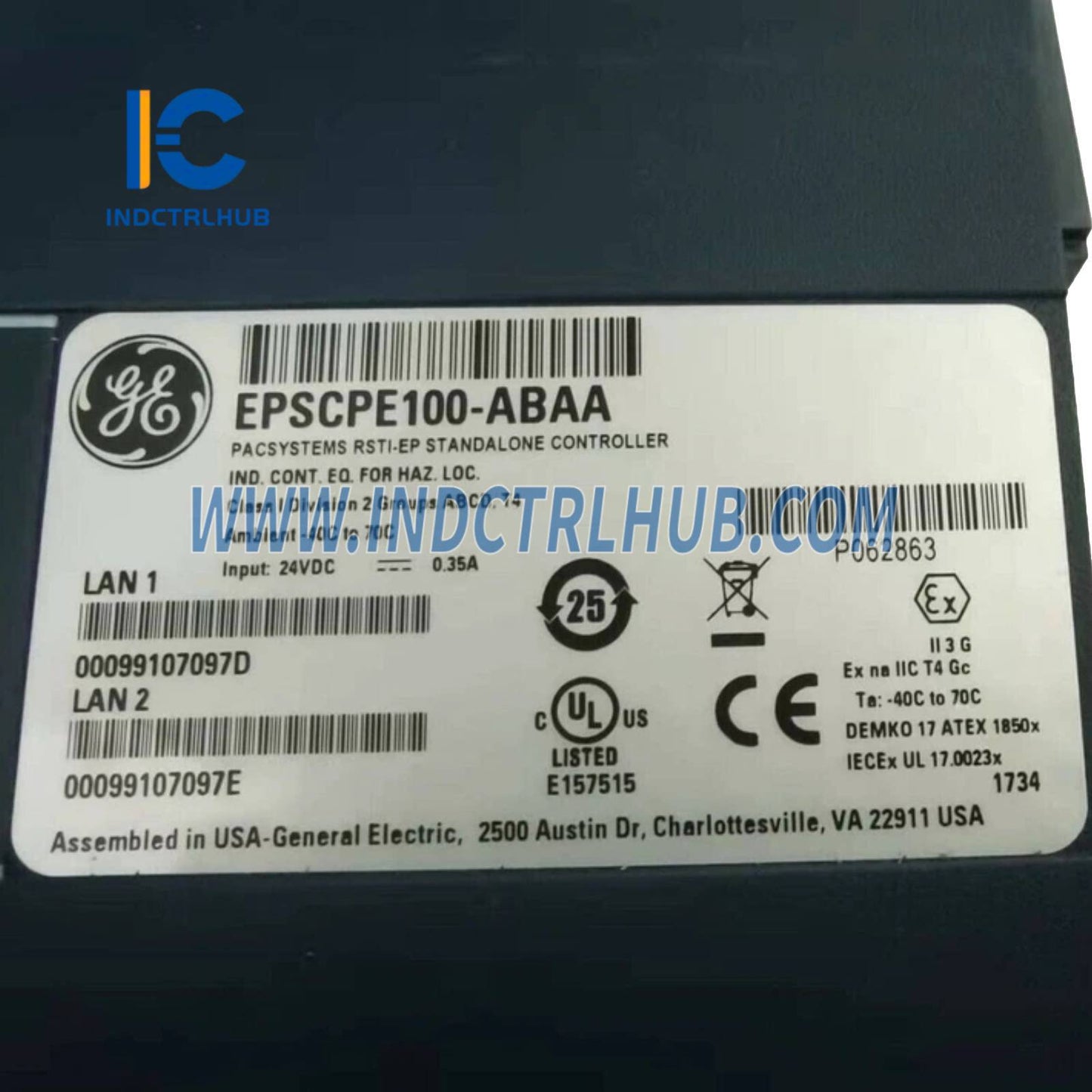 GE EPSCPE100-ABAA Standalone Programmierbarer Automatisierungscontroller (PAC)
