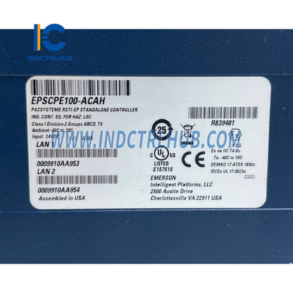 Emerson ‎‎EPSCPE100 Mustaqil Chekka Boshqaruvchisi