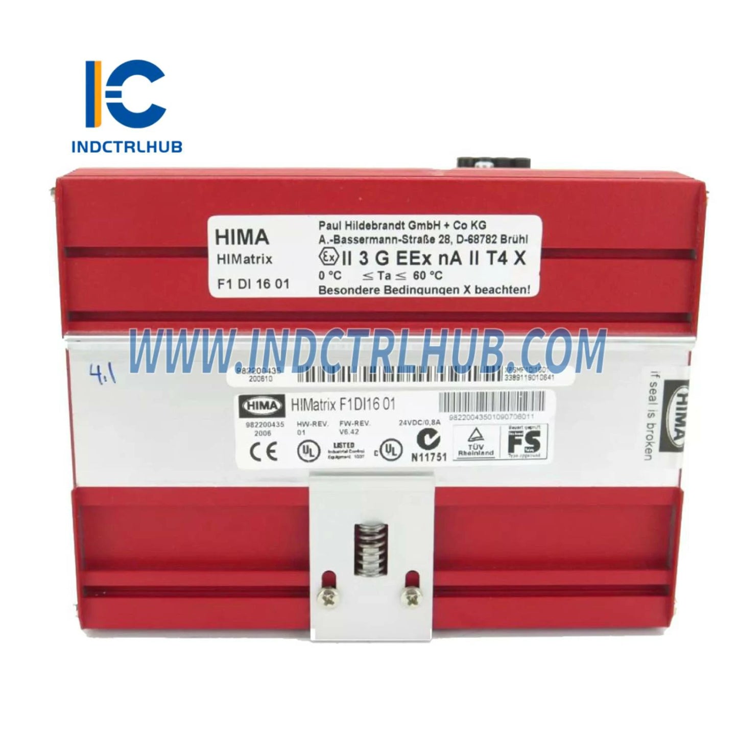 HIMA F1DI16 bezpečnostný riadiaci systém