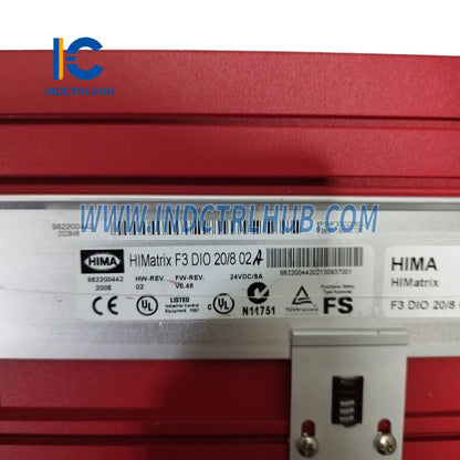 HIMA F3 DIO 20/8 02 Digitálny vstupno/výstupný modul